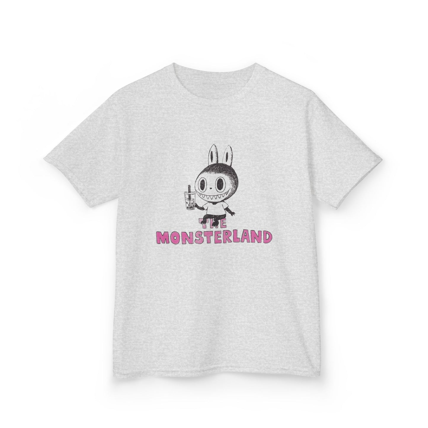 The Monsterland Boba (Sketch Labubu-Inspired) Kid's Unisex Shirt