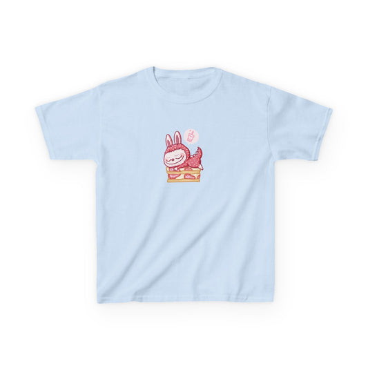 Zimomo (Labubu) X Bubble Tea! Popmart Kids Unisex Shirt