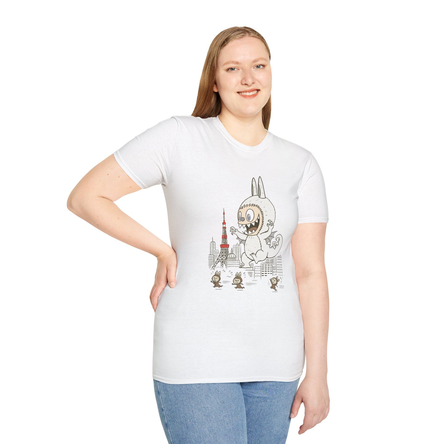 Zimomo Takes Tokyo (Labubu-Inspired) Adult Shirt