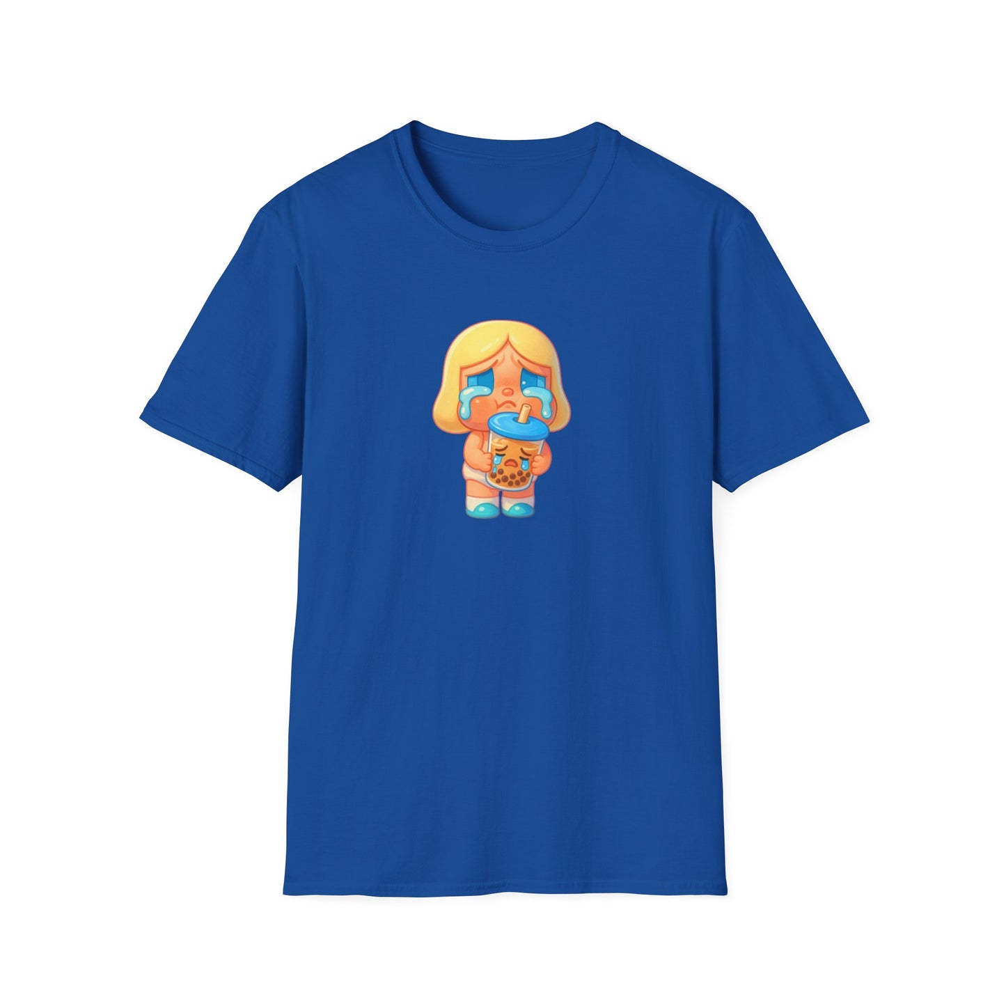CryBaby Inspired holding a sad bubble tea (Popmart) Adult Unisex Shirt