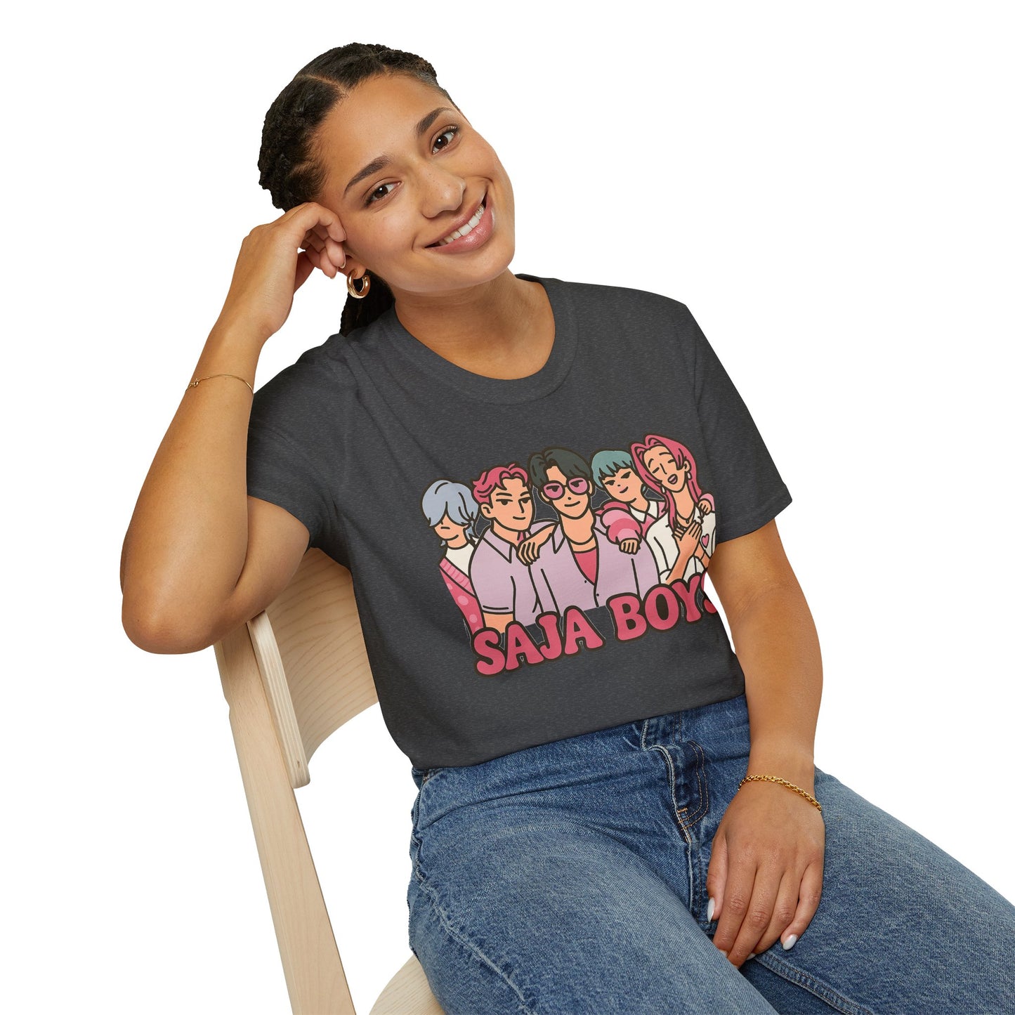 SAJA BOYS (K-Pop Demon Hunters-Inspired) Adult Unisex Shirt