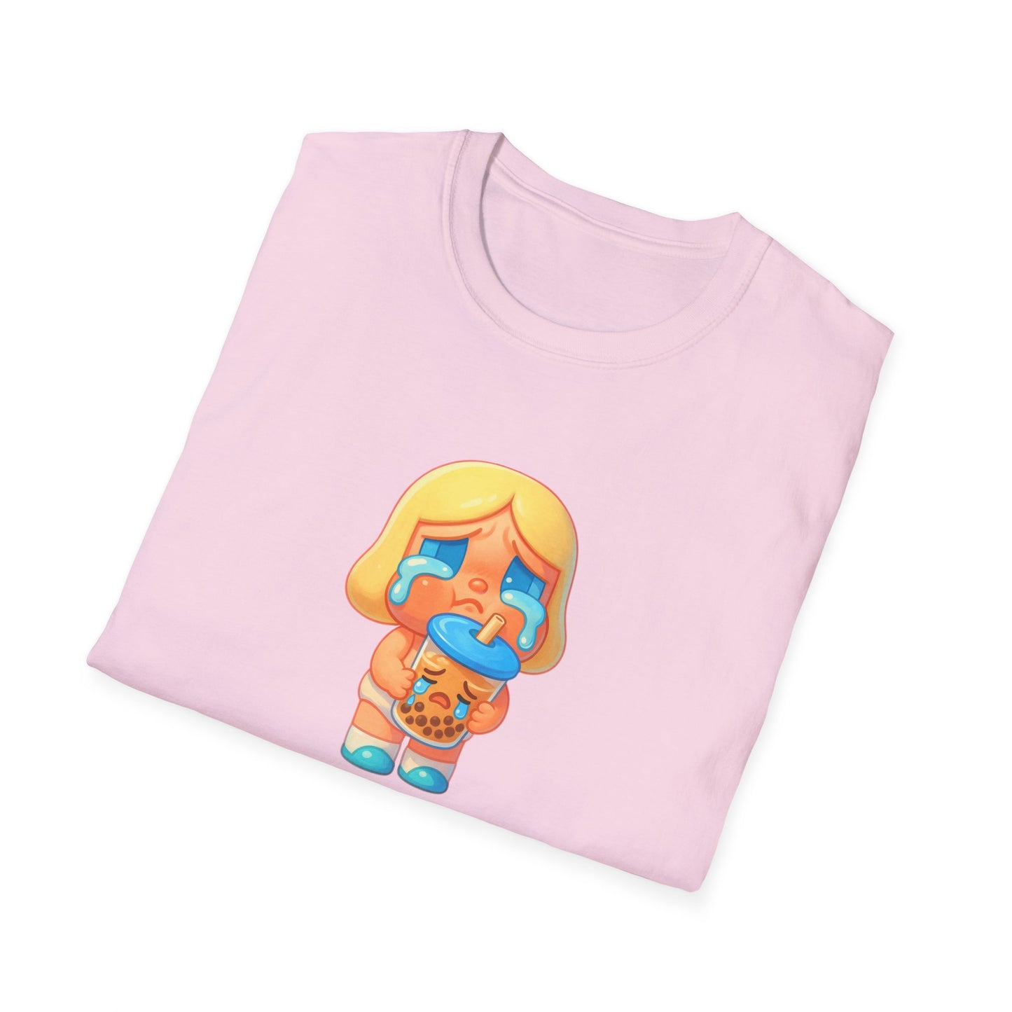 CryBaby Inspired holding a sad bubble tea (Popmart) Adult Unisex Shirt