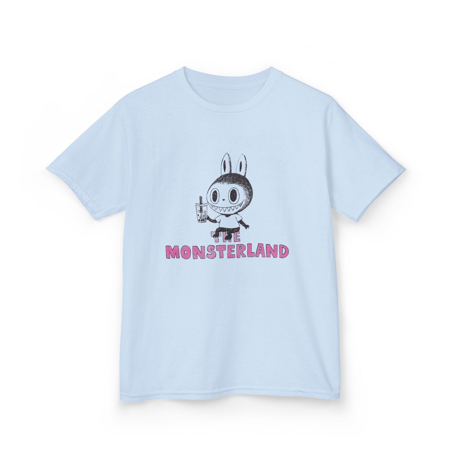 The Monsterland Boba (Sketch Labubu-Inspired) Kid's Unisex Shirt