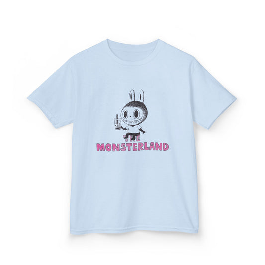 The Monsterland Boba (Sketch Labubu-Inspired) Kid's Unisex Shirt