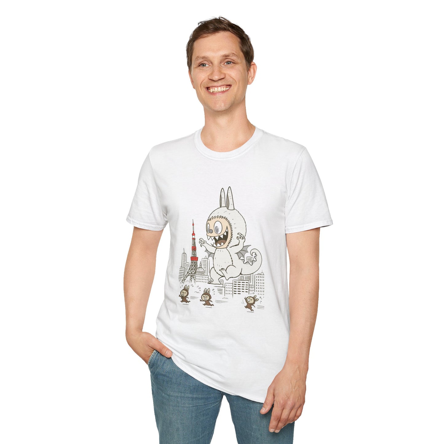 Zimomo Takes Tokyo (Labubu-Inspired) Adult Shirt