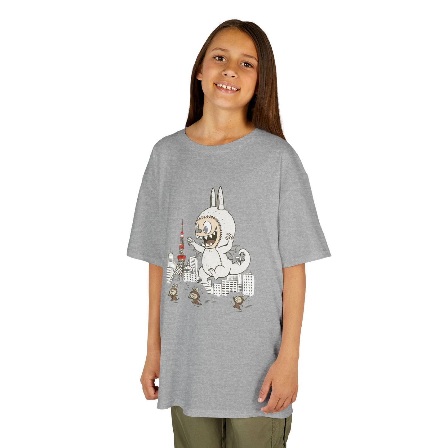 Zimomo Takes Tokyo (Labubu-Inspired) Kid's Shirt