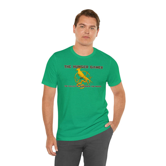 The Hunger Games (The Ballad of Songbirds and Snakes) Unisex Jersey Short Sleeve Tee