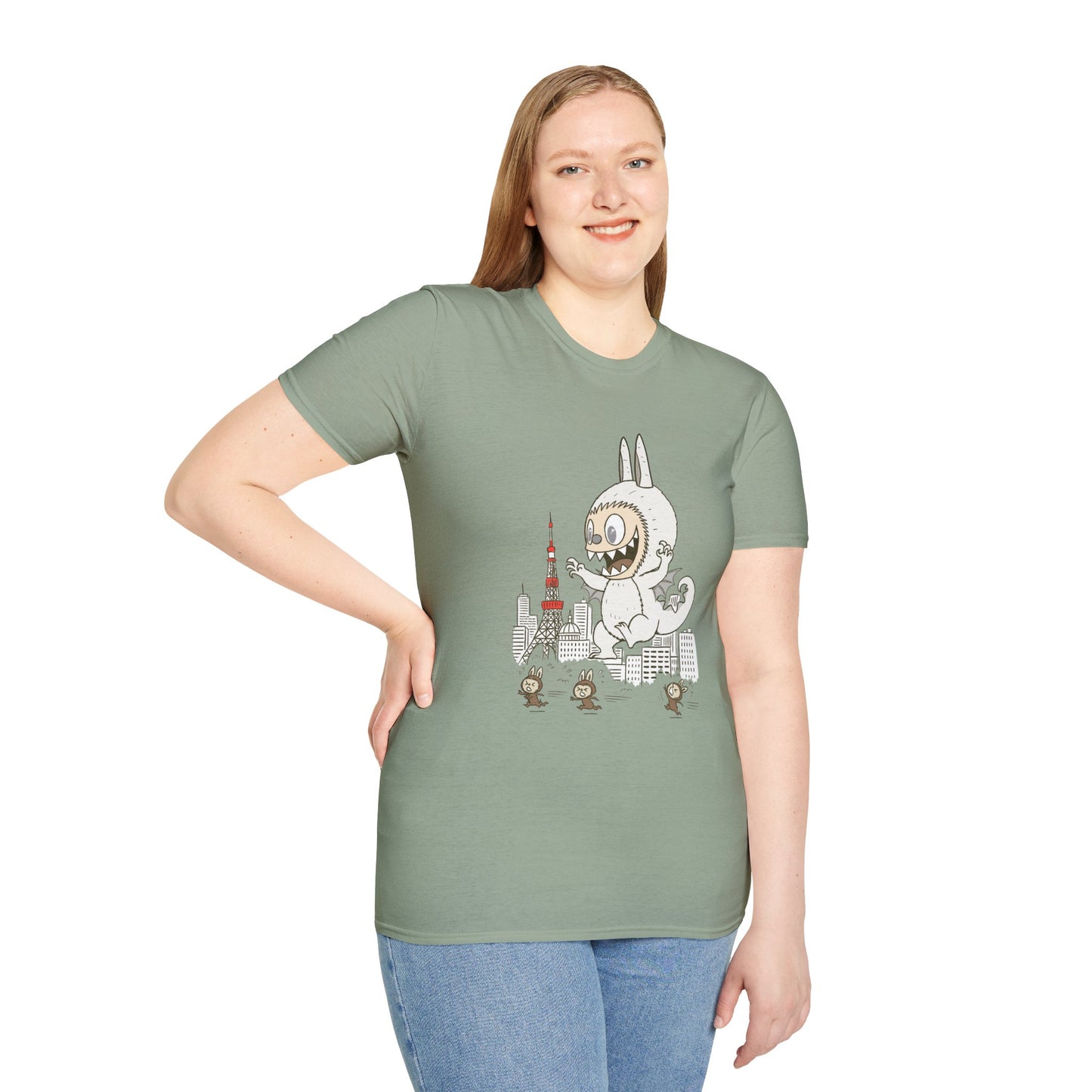Zimomo Takes Tokyo (Labubu-Inspired) Adult Shirt