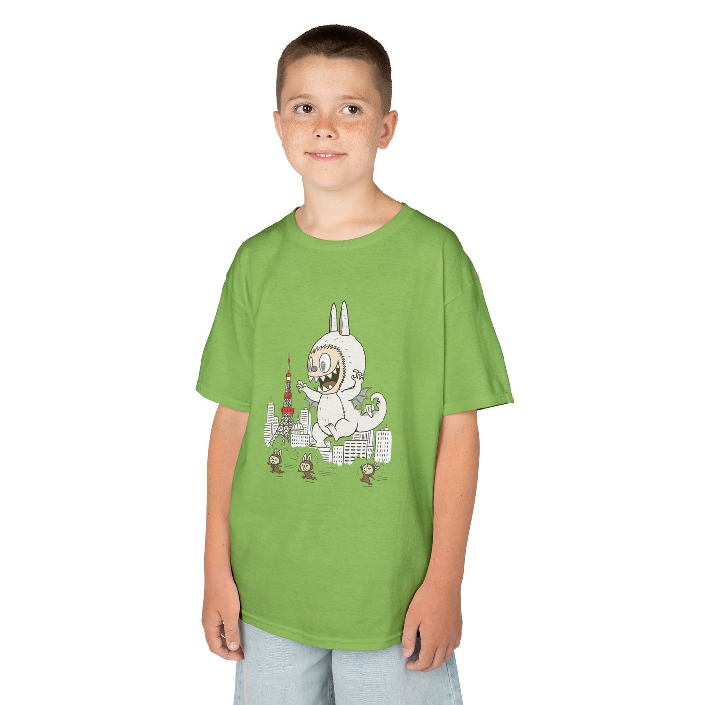 Zimomo Takes Tokyo (Labubu-Inspired) Kid's Shirt