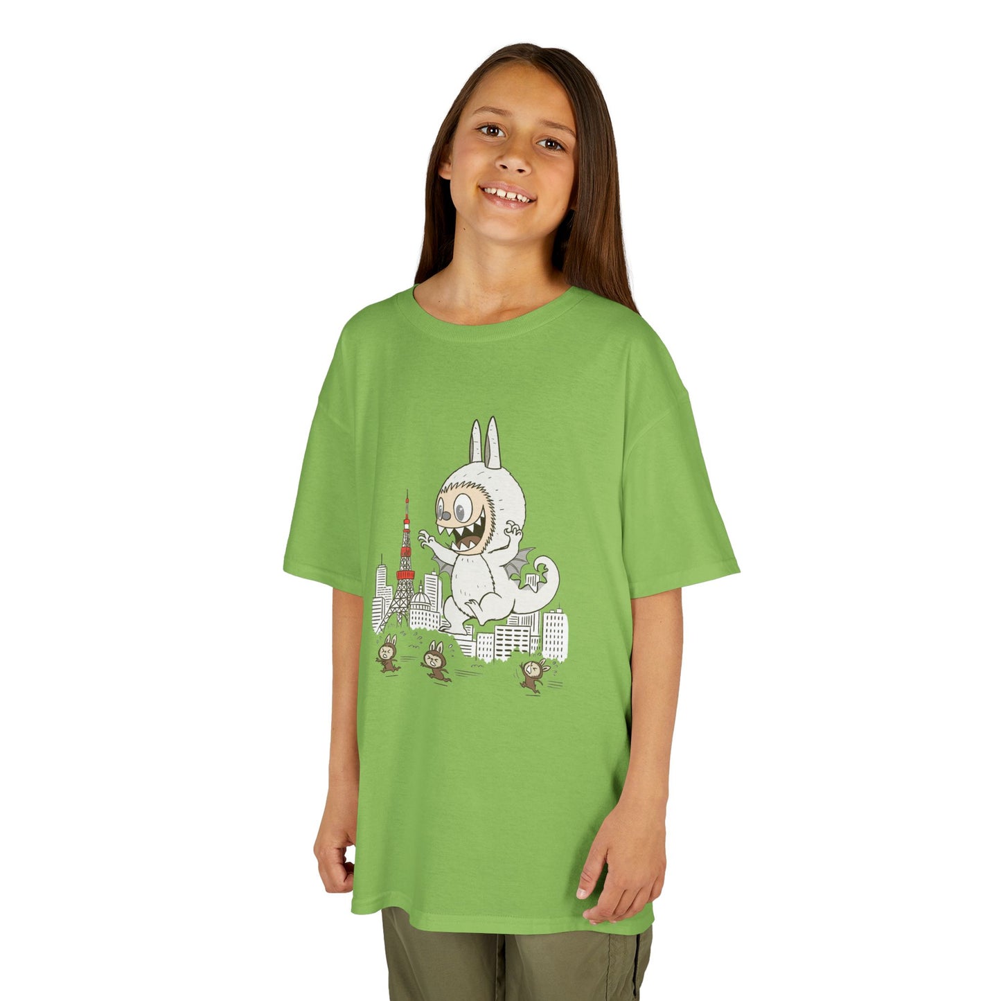 Zimomo Takes Tokyo (Labubu-Inspired) Kid's Shirt