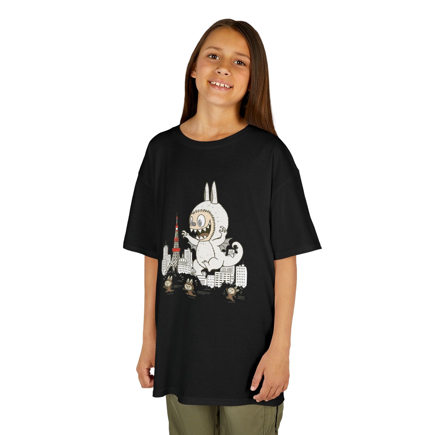 Zimomo Takes Tokyo (Labubu-Inspired) Kid's Shirt