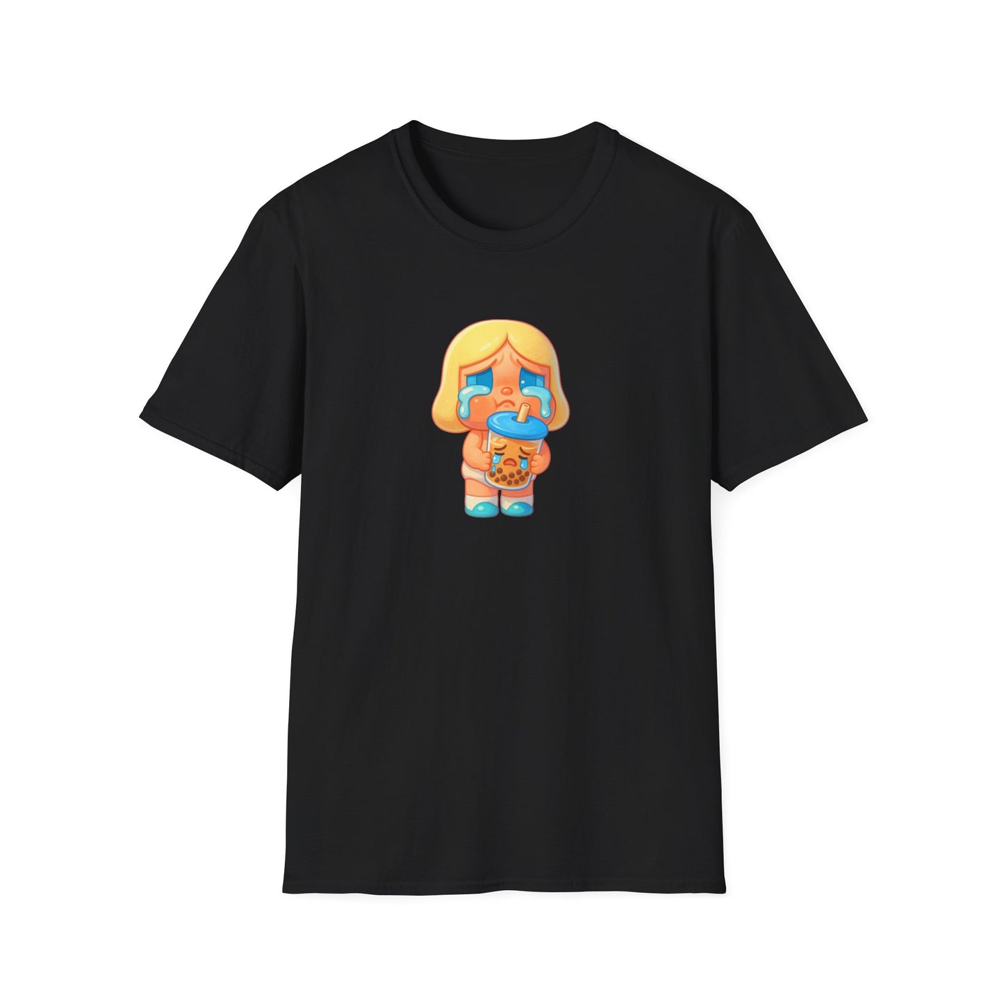 CryBaby Inspired holding a sad bubble tea (Popmart) Adult Unisex Shirt