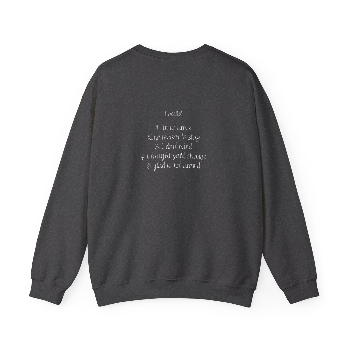 I thought you'd change - Roger Album & Tracklist Sweatshirt