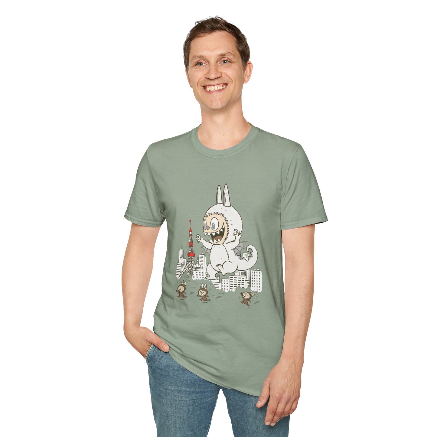 Zimomo Takes Tokyo (Labubu-Inspired) Adult Shirt