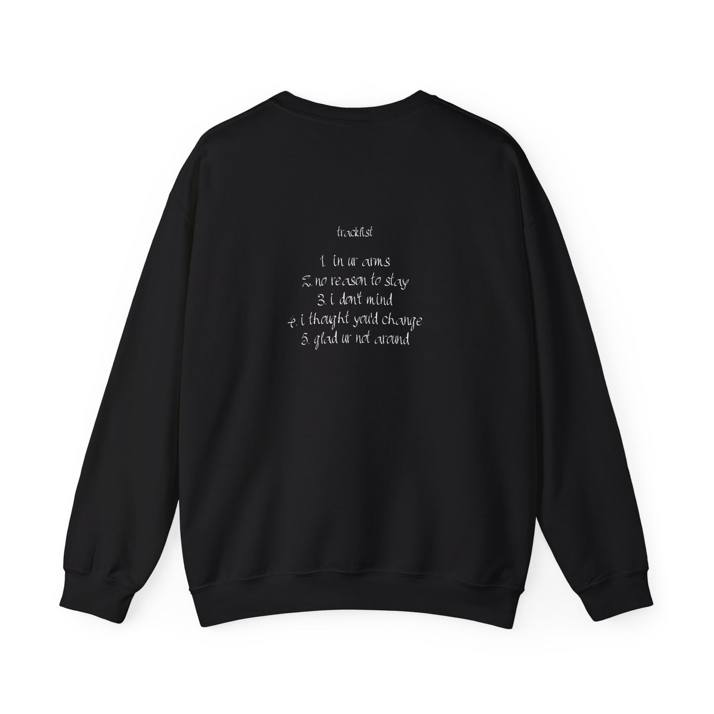 I thought you'd change - Roger Album & Tracklist Sweatshirt