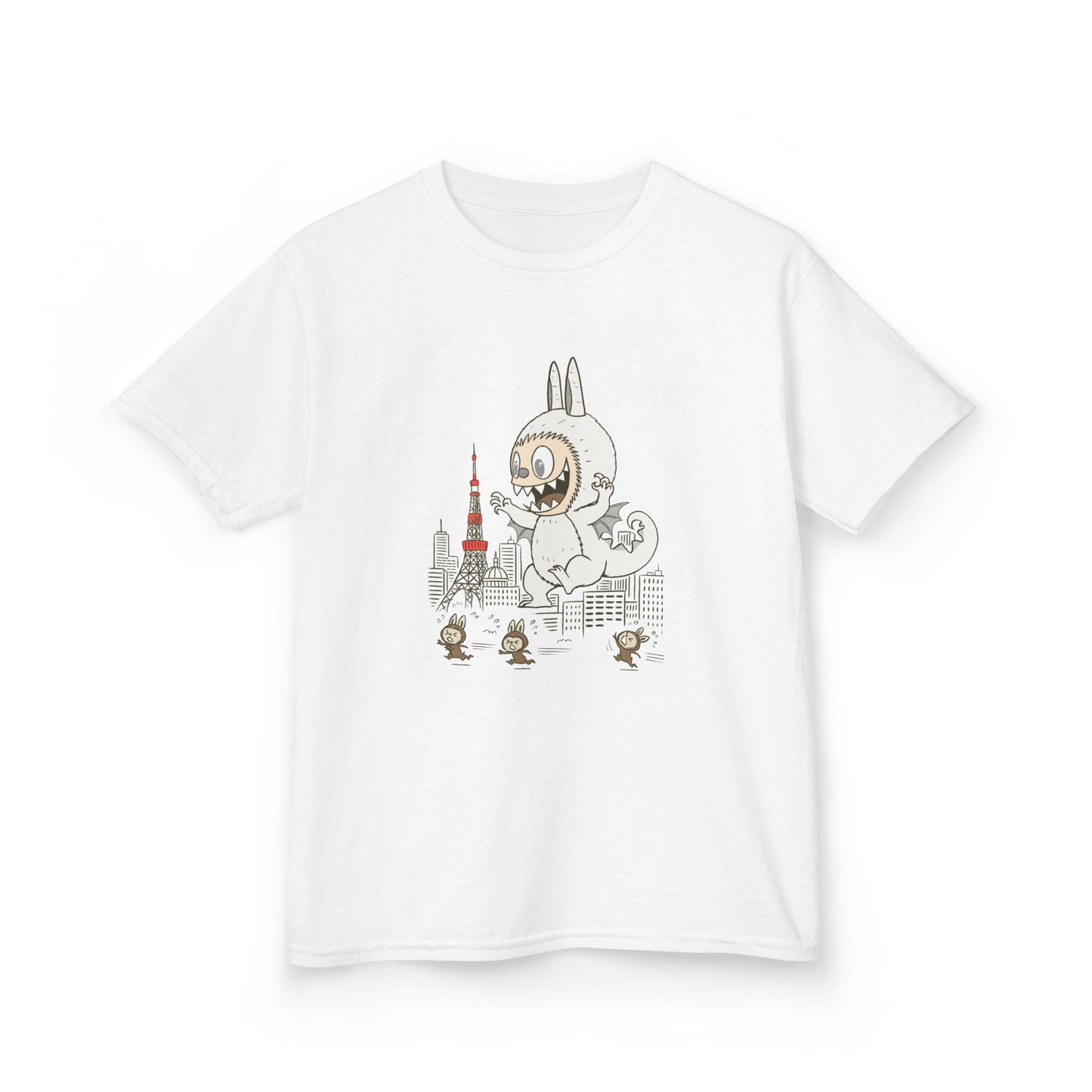 Zimomo Takes Tokyo (Labubu-Inspired) Kid's Shirt