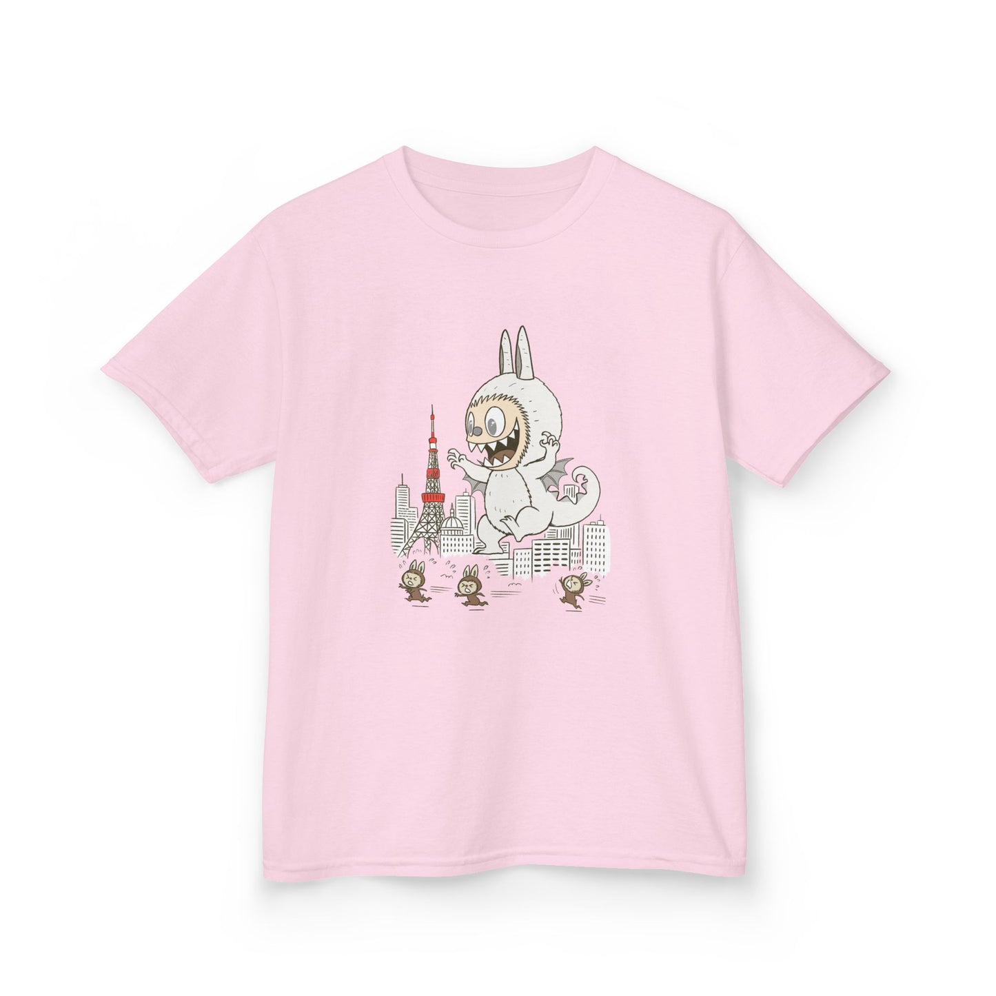 Zimomo Takes Tokyo (Labubu-Inspired) Kid's Shirt