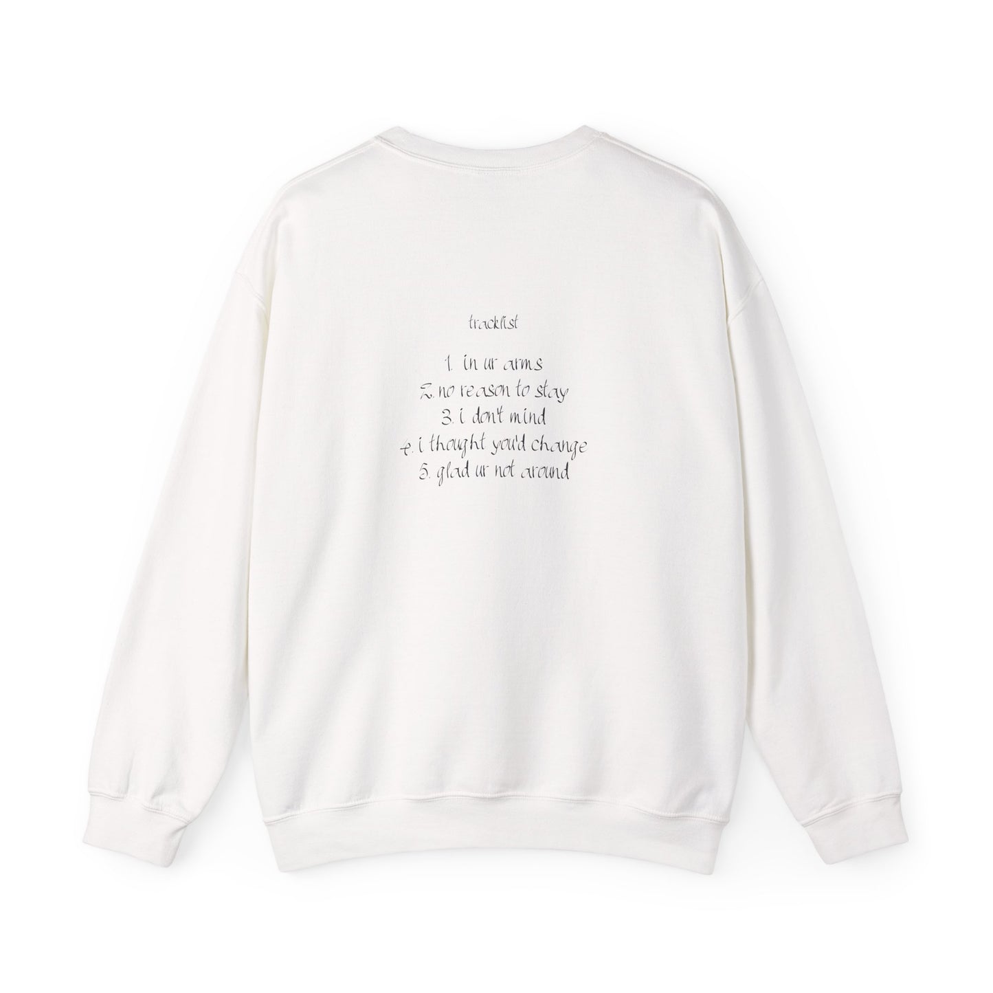 I thought you'd change - Roger Album & Tracklist Sweatshirt