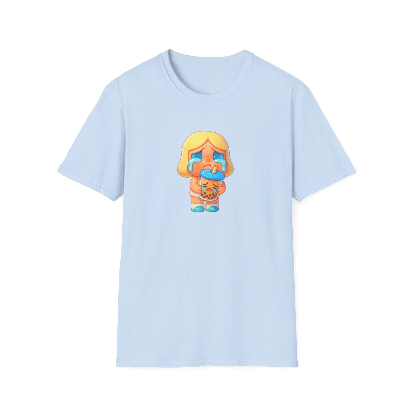 CryBaby Inspired holding a sad bubble tea (Popmart) Adult Unisex Shirt