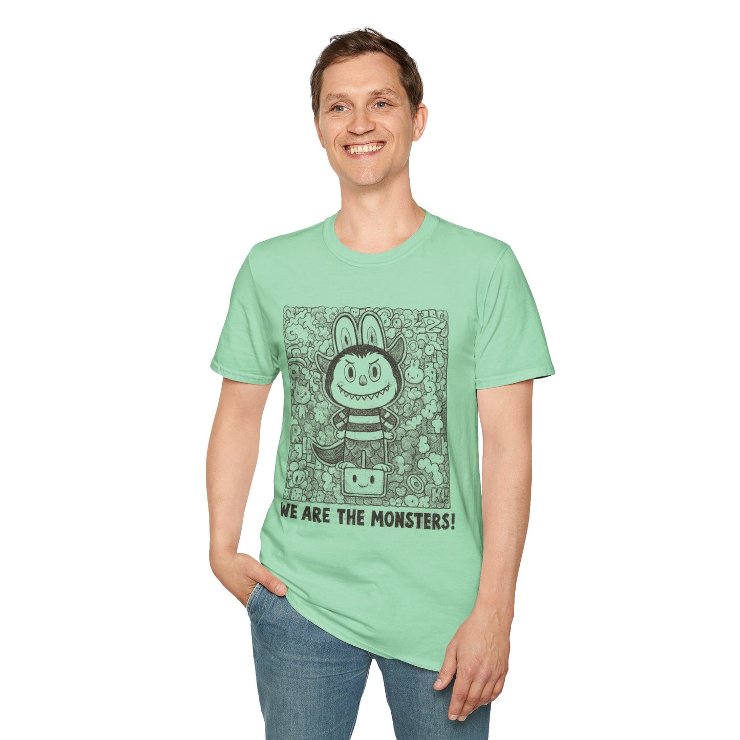 We Are The Monsters! (Sketch Labubu-Inspired) Adult Unisex Shirt