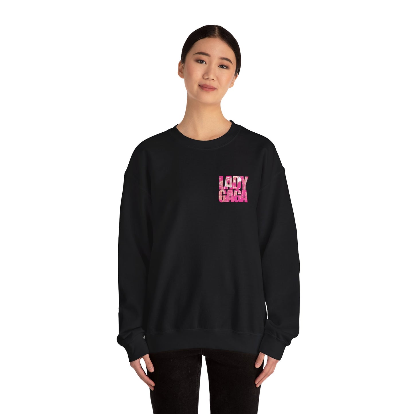 Lady Ga Ga Lg7 Eras Disease double sided Unisex Crewneck Sweatshirt