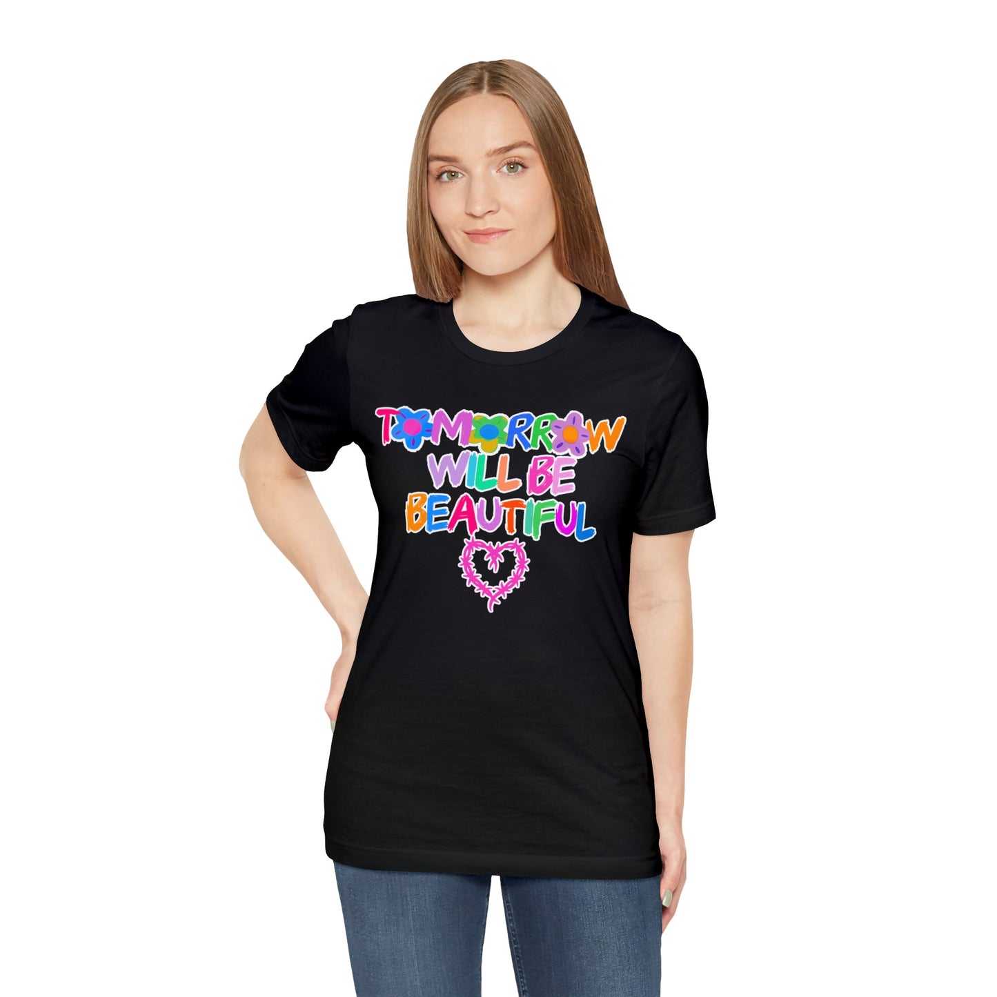 Tomorrow Will Be Beautiful (Karol G) Unisex Jersey Short Sleeve Tee
