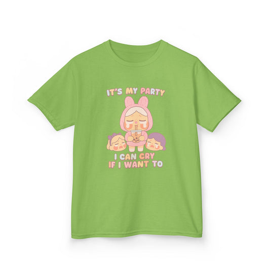 It's My Party I Can Cry If I Want To (Crying Again - Cry Baby-Inspired) Kids Unisex Shirt