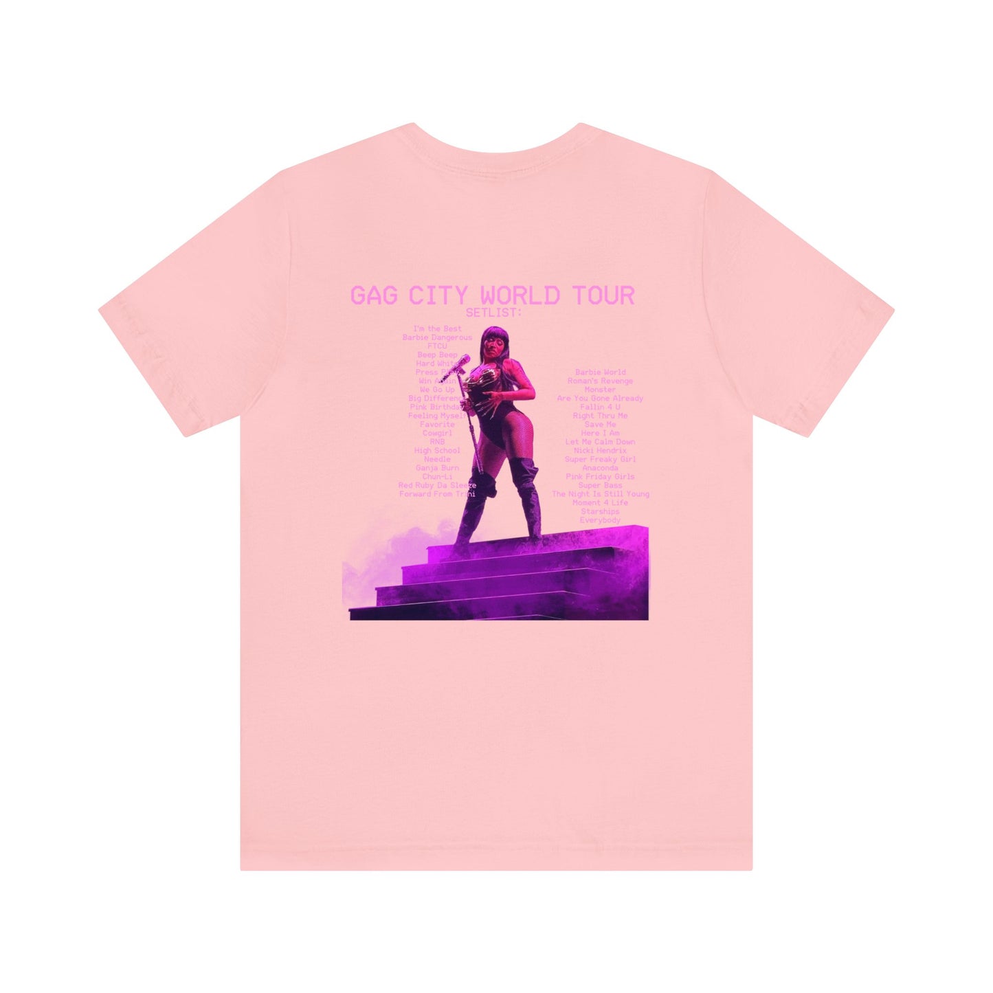GAG City 2024 World Tour Setlist (Nicki Minaj Pink Friday 2) Shirt