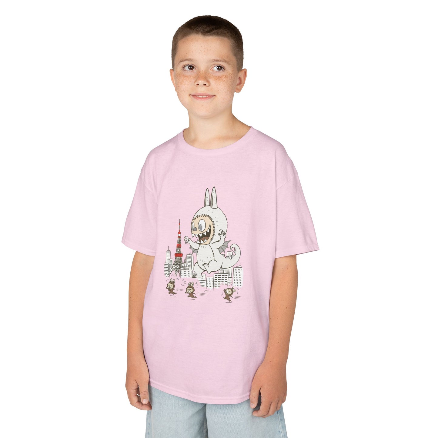 Zimomo Takes Tokyo (Labubu-Inspired) Kid's Shirt