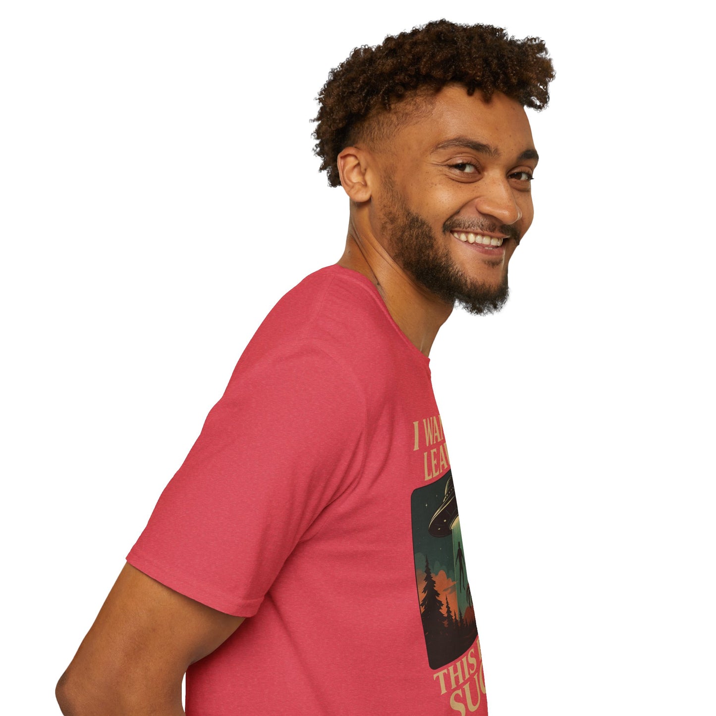 I WANT TO LEAVE / THIS PLACE SUCKS! (Demogorgon - Stranger Things Season 5 Inspired) 2025 Adult Unisex Shirt