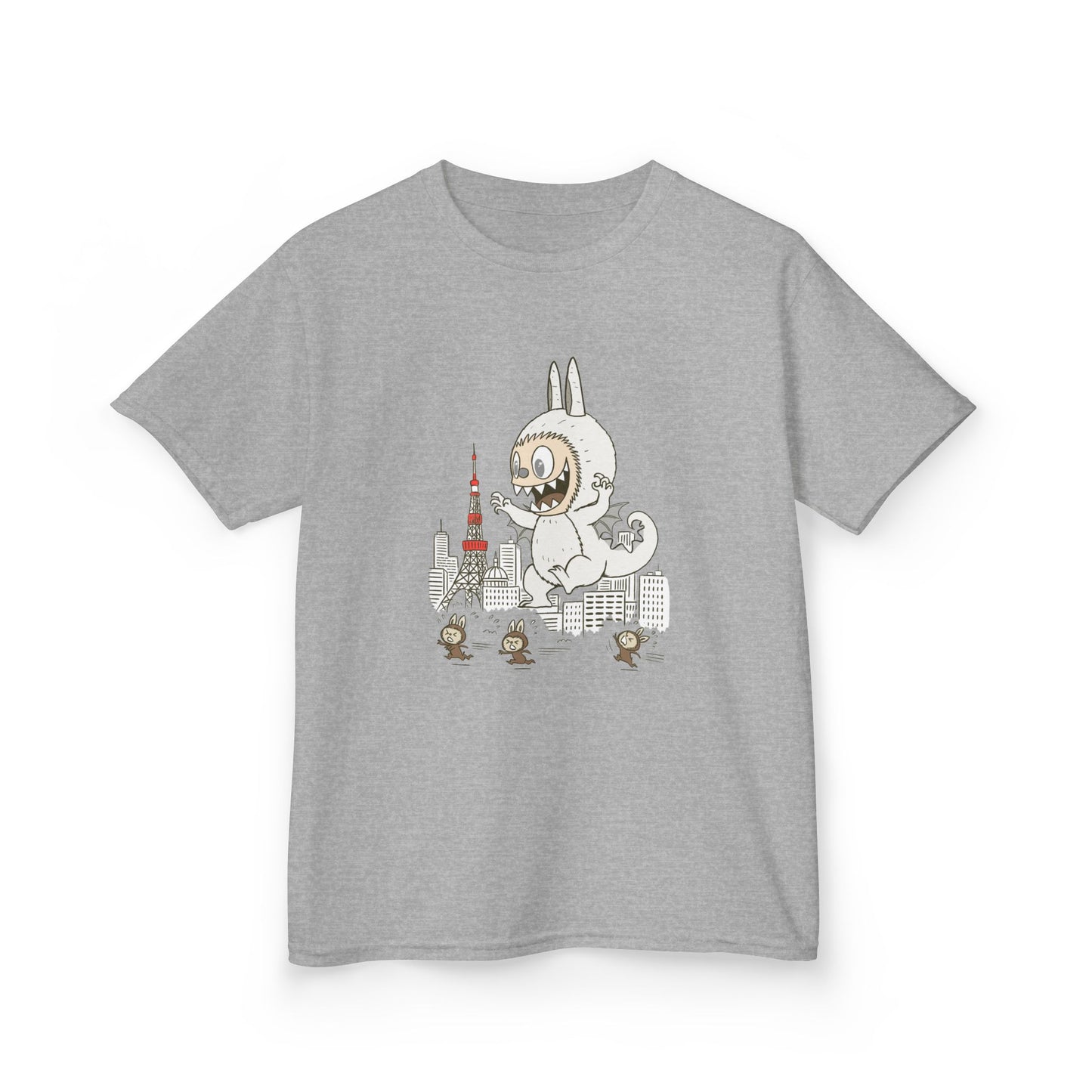 Zimomo Takes Tokyo (Labubu-Inspired) Kid's Shirt