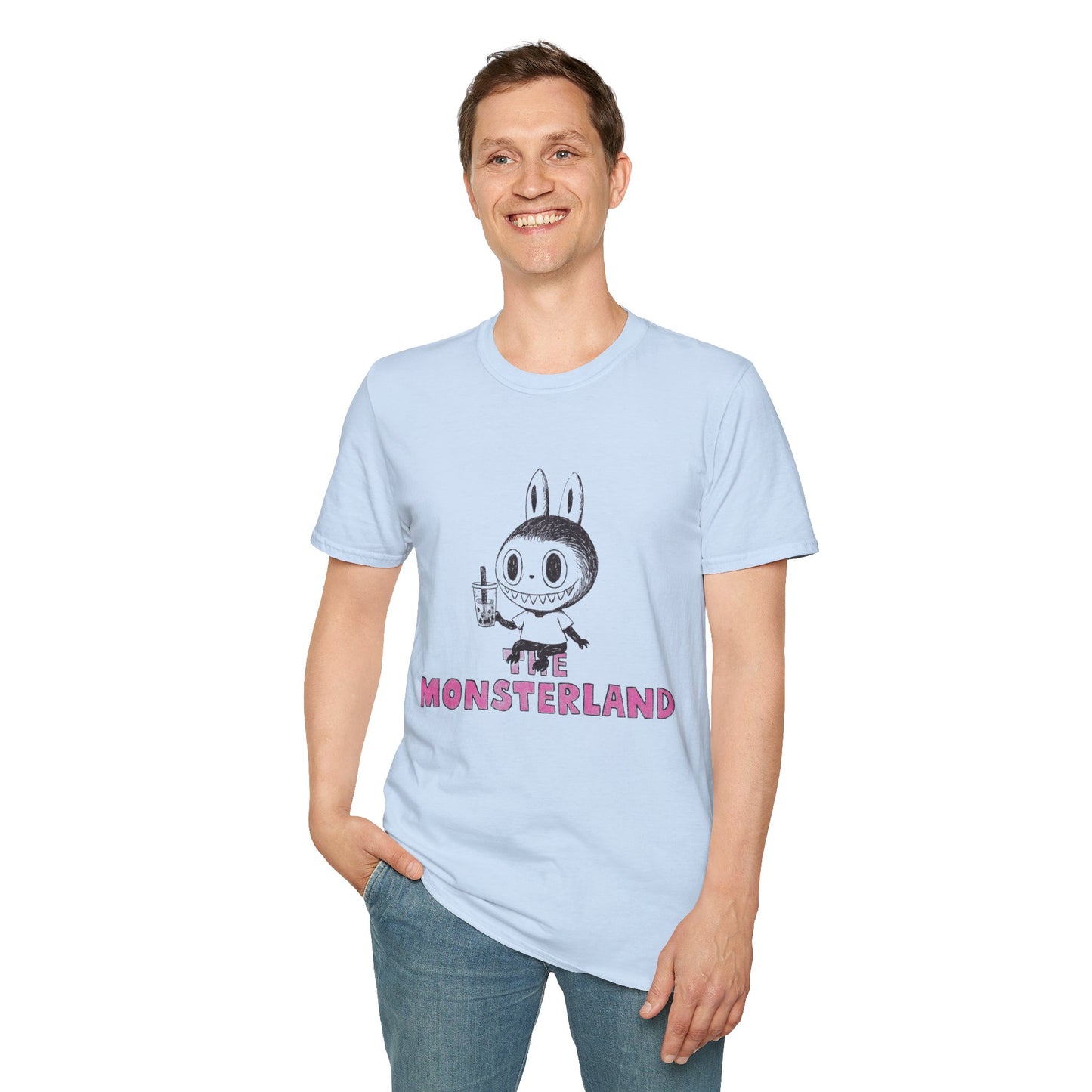 The Monsterland Boba (Sketch Labubu-Inspired) Adult Unisex Shirt