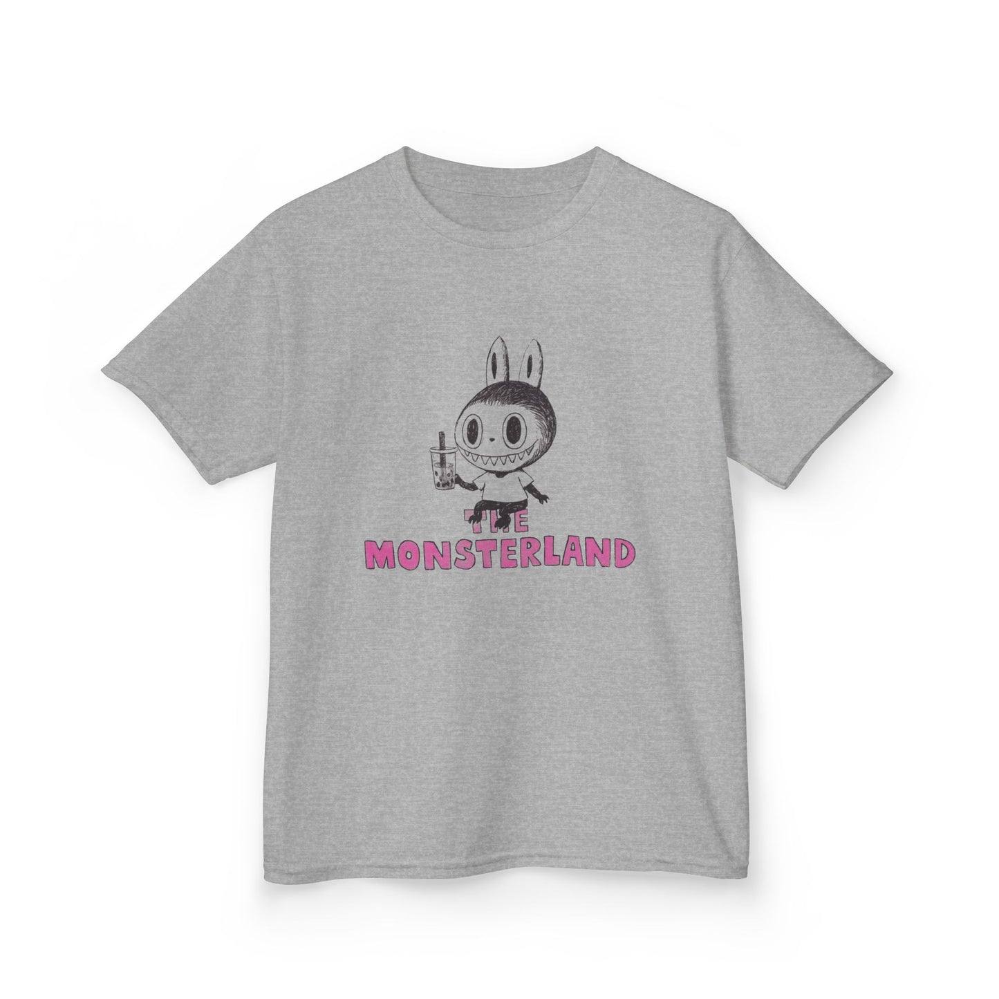 The Monsterland Boba (Sketch Labubu-Inspired) Kid's Unisex Shirt