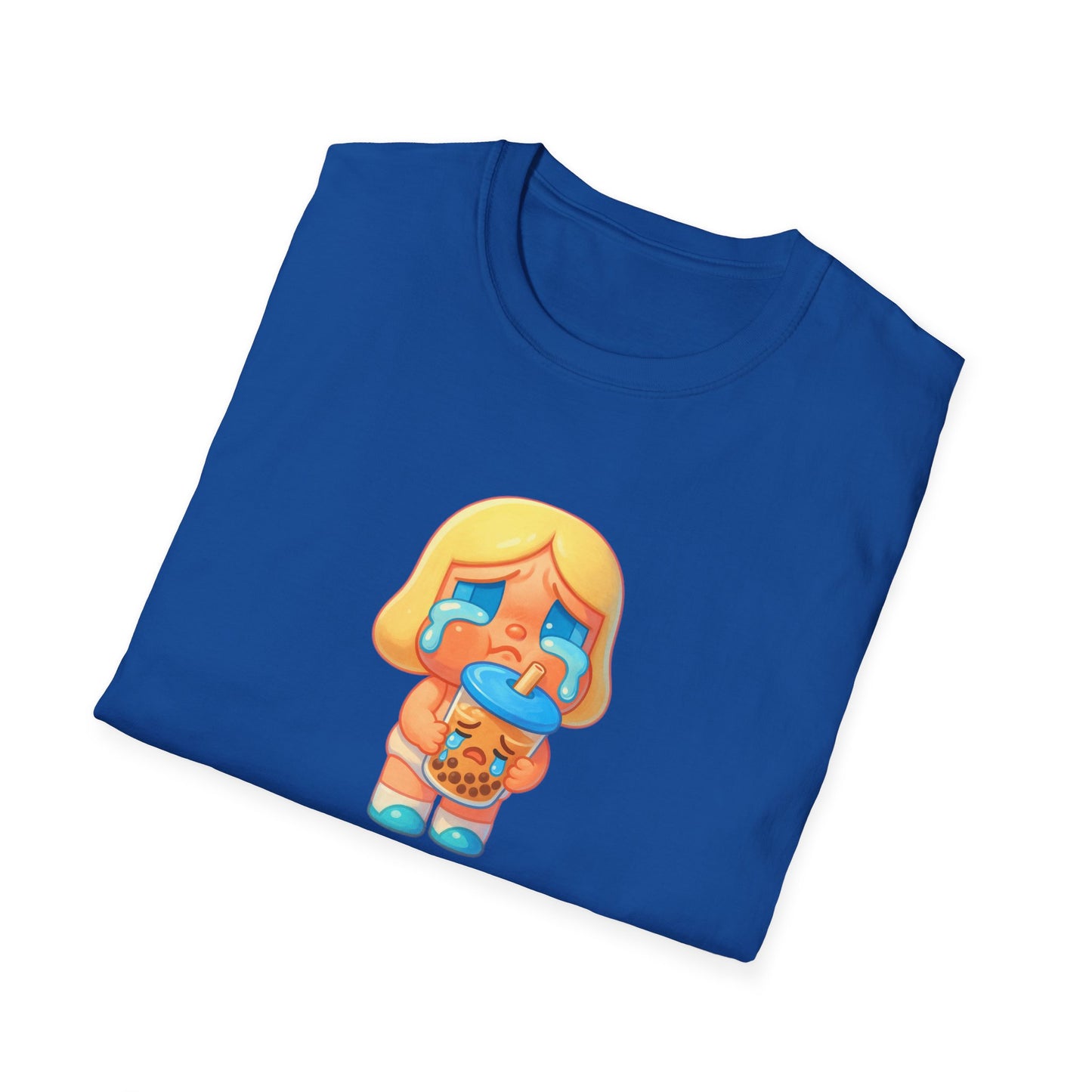 CryBaby Inspired holding a sad bubble tea (Popmart) Adult Unisex Shirt