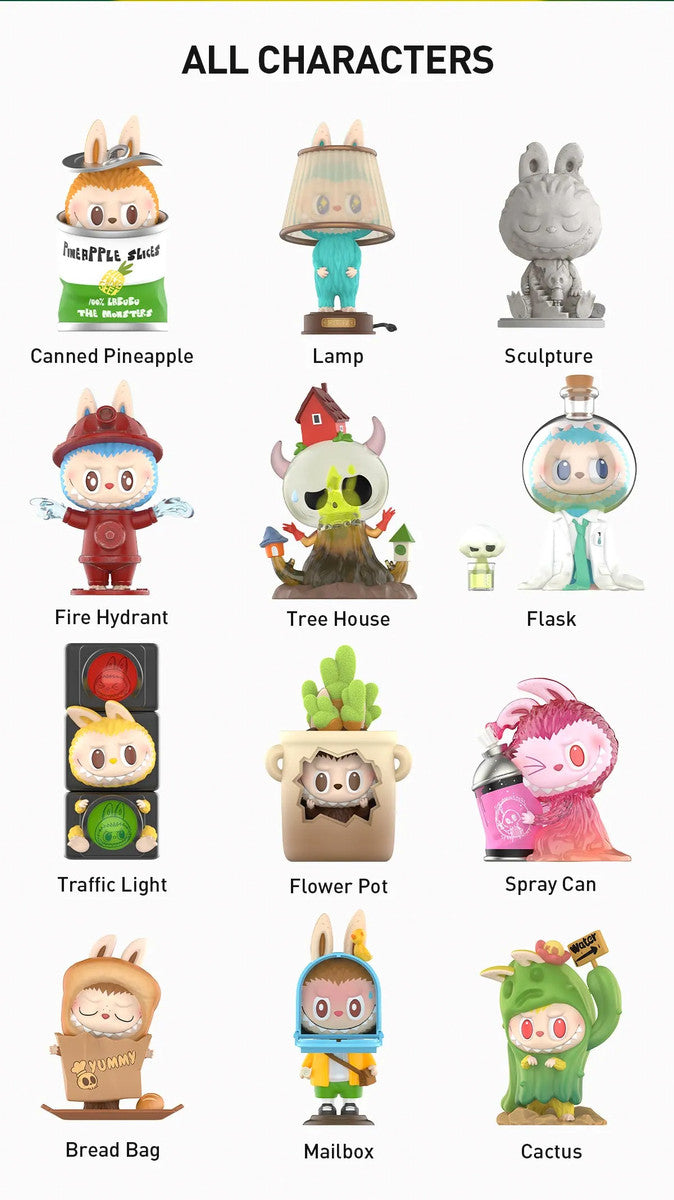 The Monsters: Almost Hidden blind box