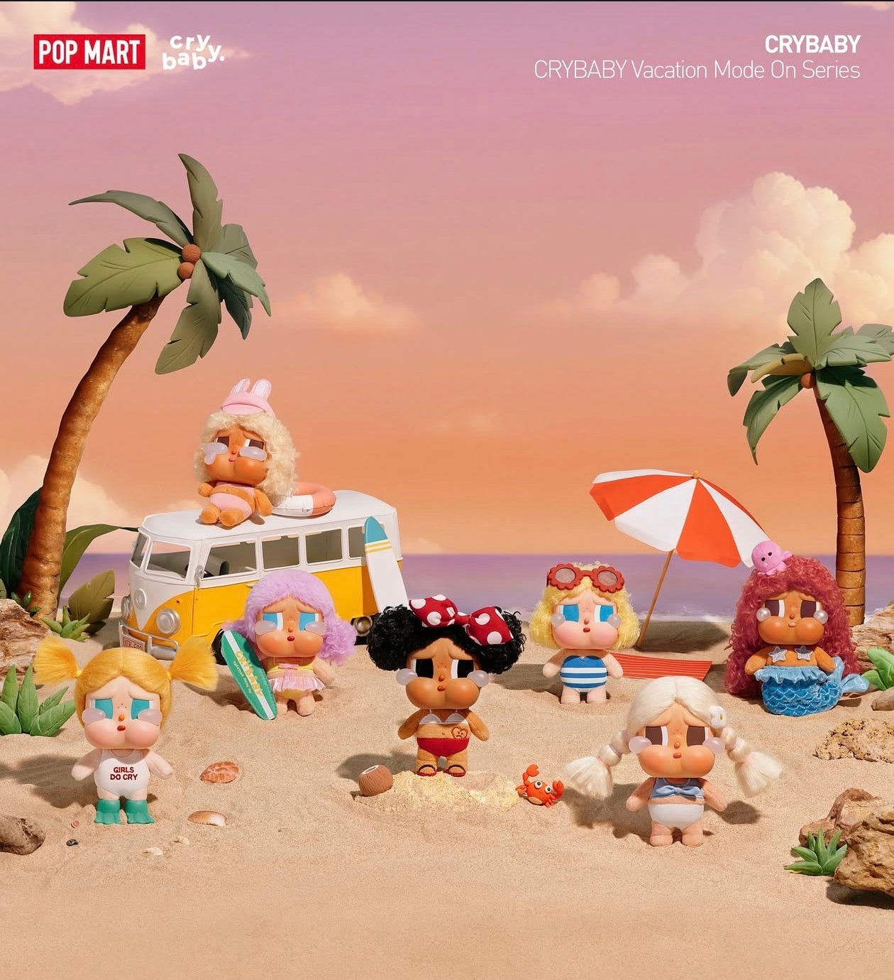 Crybaby: Vacation Mode On Series (Blind Box)