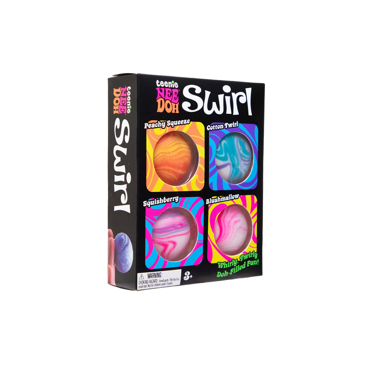 NeeDoh Mini Swirls 4 Pack official squishy orlando st cloud florida squish nee doh balls