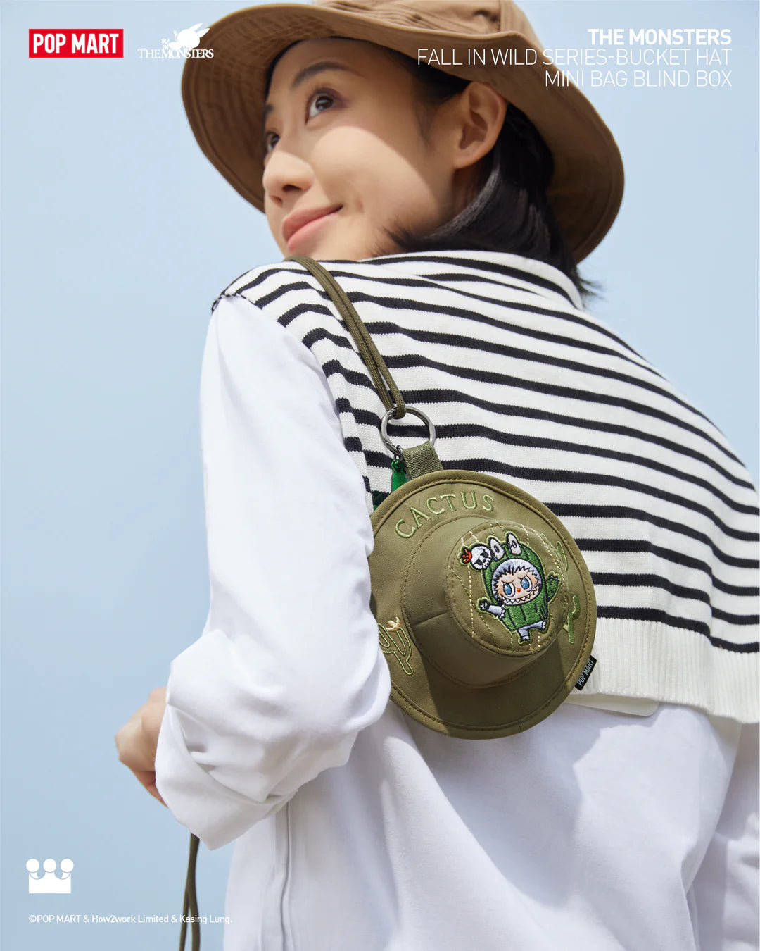 Labubu: Fall in Wild Mini Bucket Hat Bag (Blind Box)