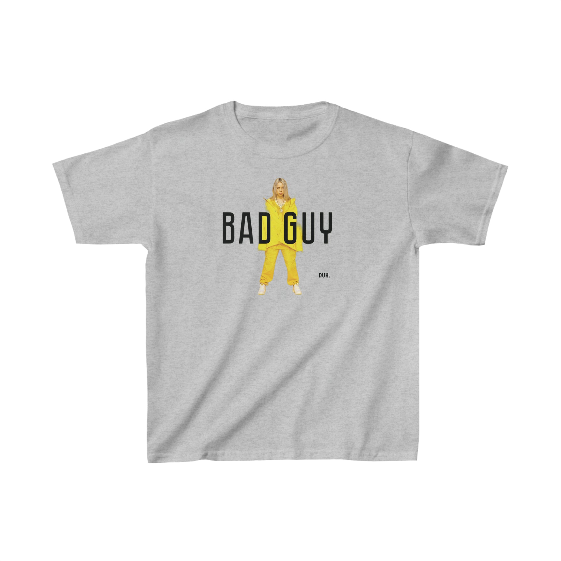 Billie Eilish bad guy duh KIDS Unisex Softstyle T-Shirt