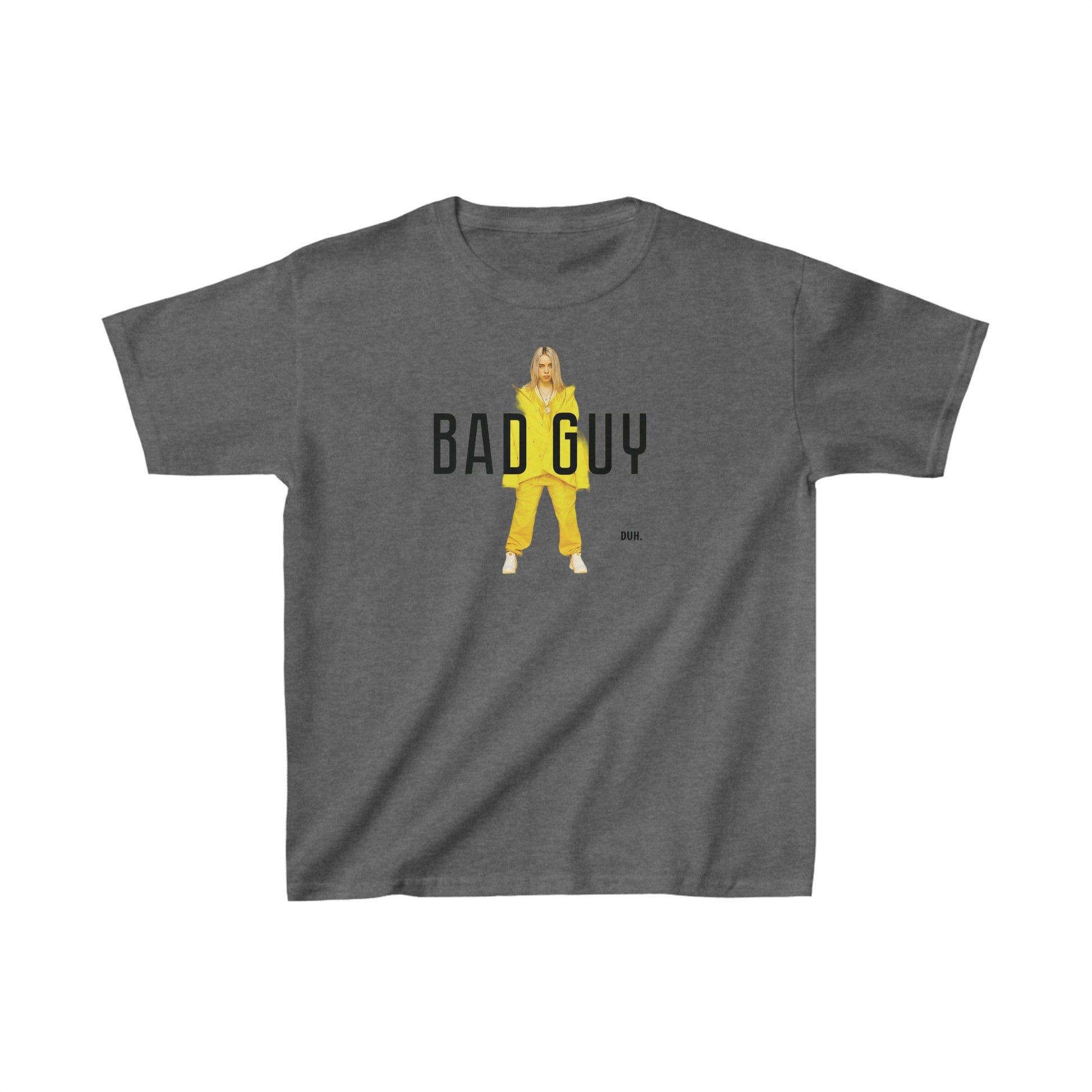 Billie Eilish bad guy duh KIDS Unisex Softstyle T-Shirt