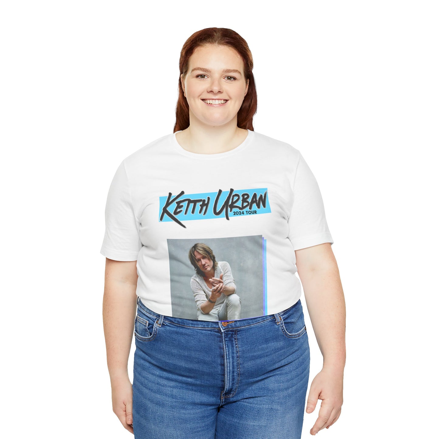 Keith Urban 2024 Tour Double Sided Unisex Jersey Tee