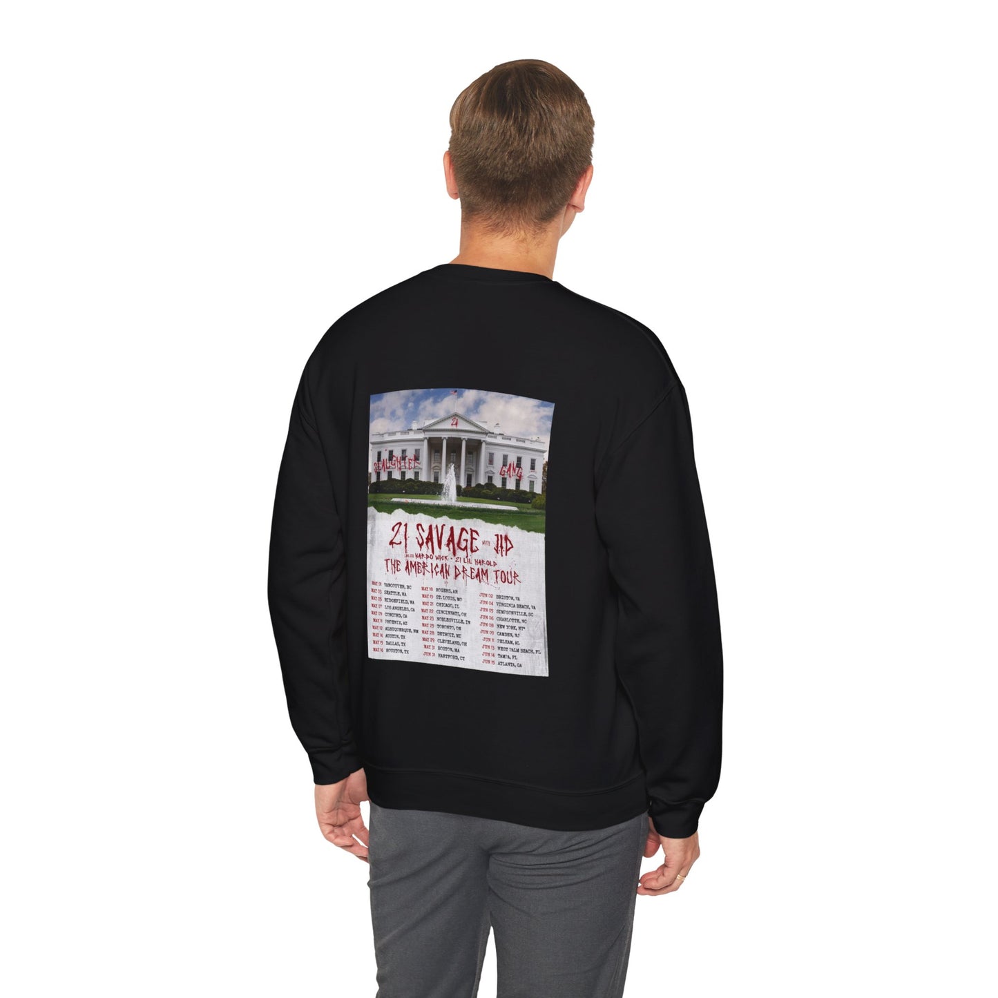 21 Savage THE AMERICAN DREAM Tour (2024) Sweatshirt