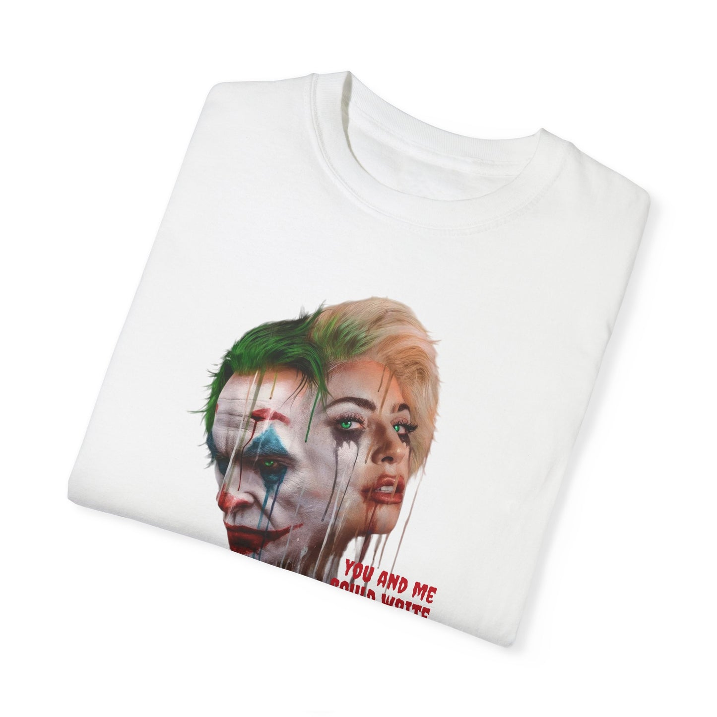 Joker Bad Romance Lady gaga folie a deux Unisex Garment-Dyed T-shirt