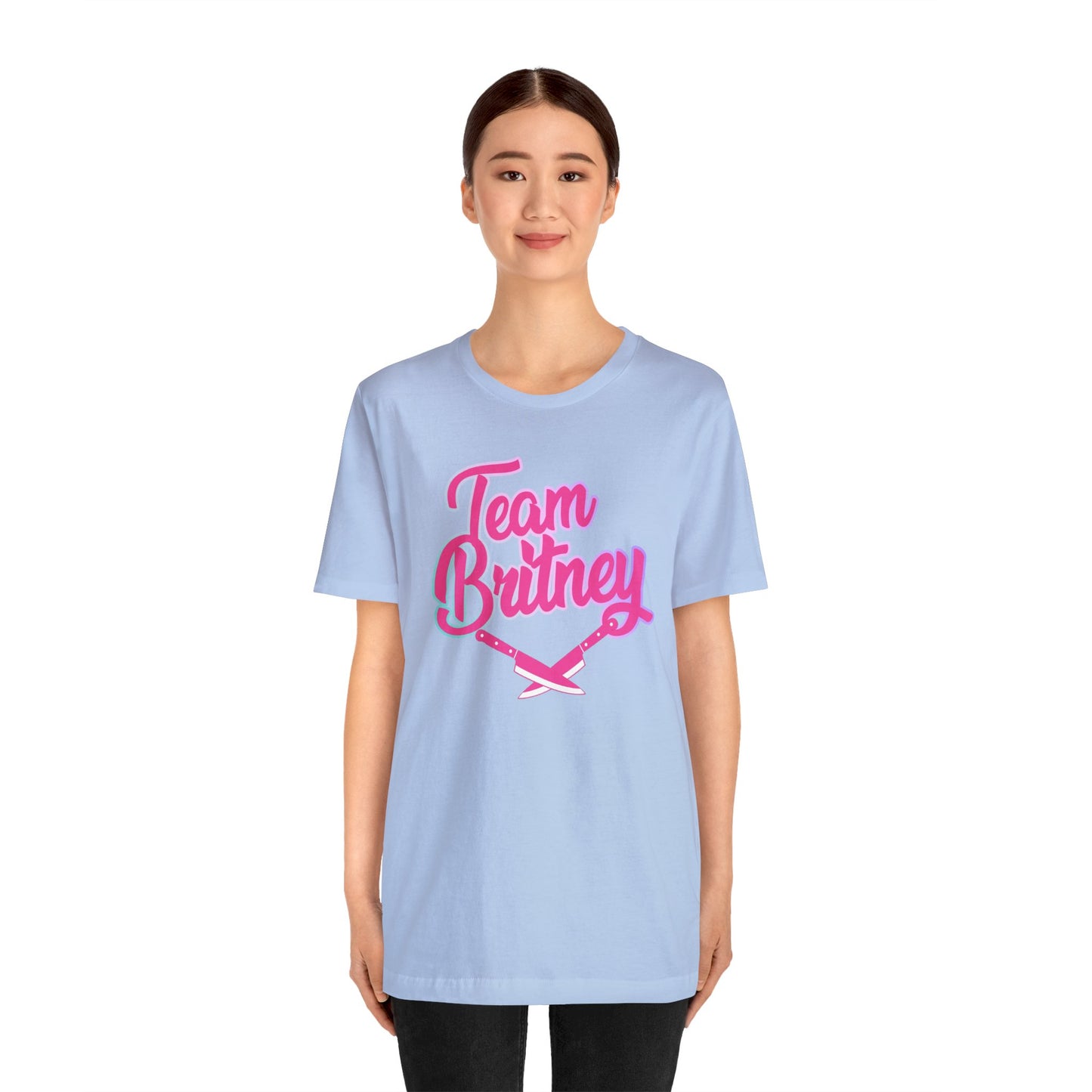 Team Britney (Knives) Unisex Jersey Short Sleeve Tee