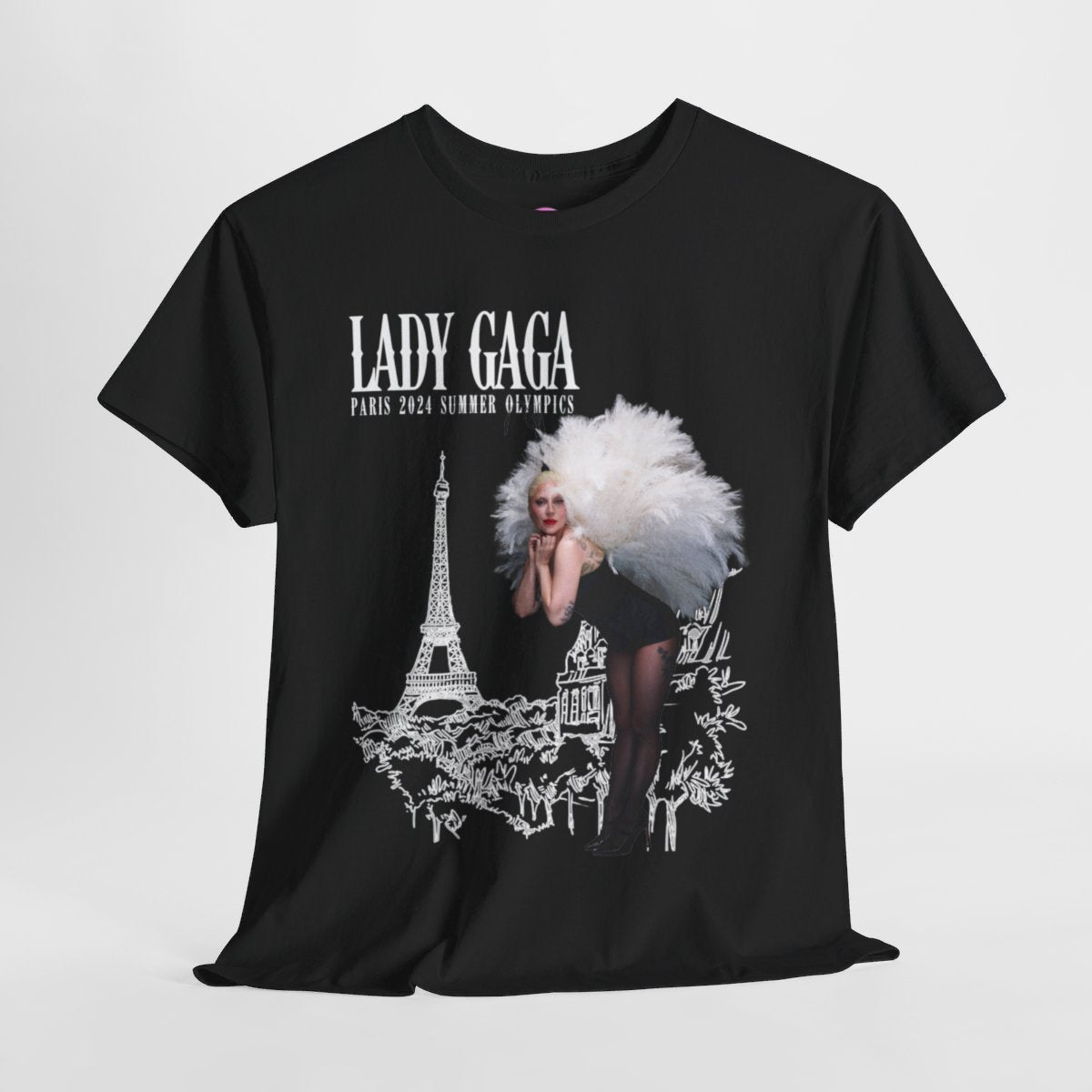 Lady Gaga 2024 Summer Olympics in Paris Unisex Shirt moulin rogue europe cancan