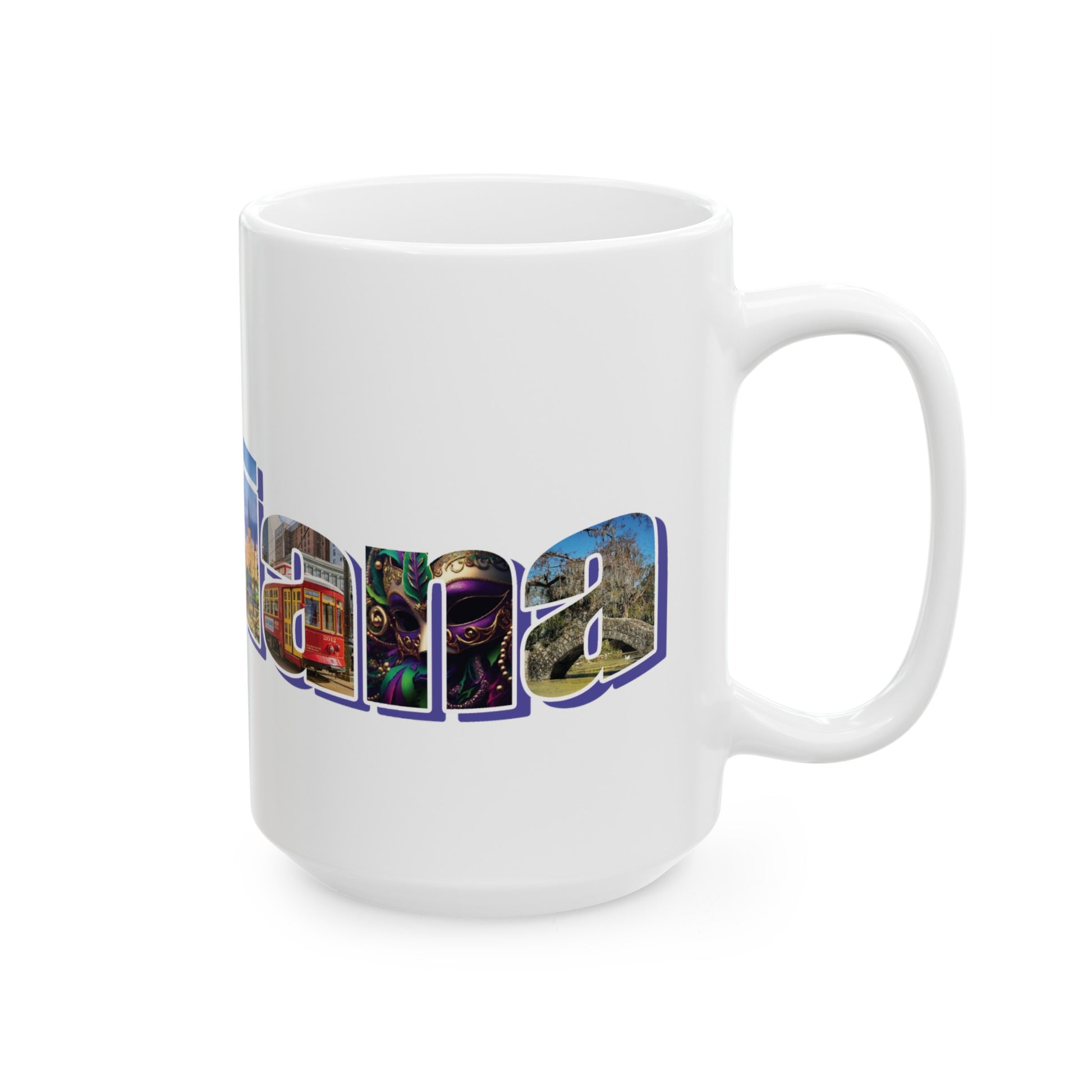 Louisiana State Collage Ceramic Mug, (11oz, 15oz) city landscape new orleans gift idea mug cup prideLouisiana State Collage Ceramic Mug, (11oz, 15oz) city landscape new orleans gift idea mug cup pride