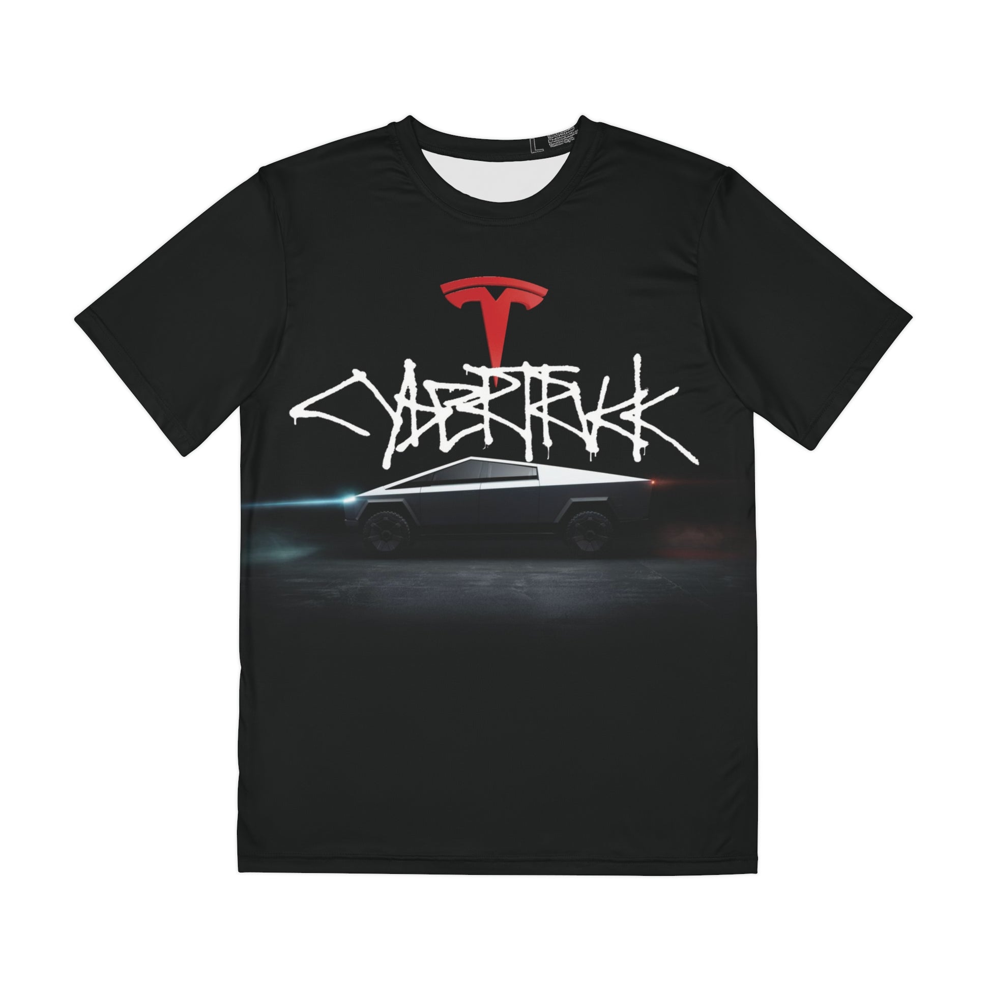 Tesla Cybertruck graphic Men's Polyester Tee