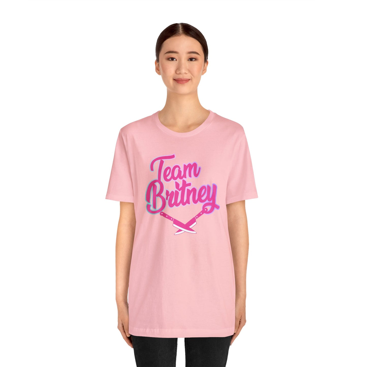 Team Britney (Knives) Unisex Jersey Short Sleeve Tee