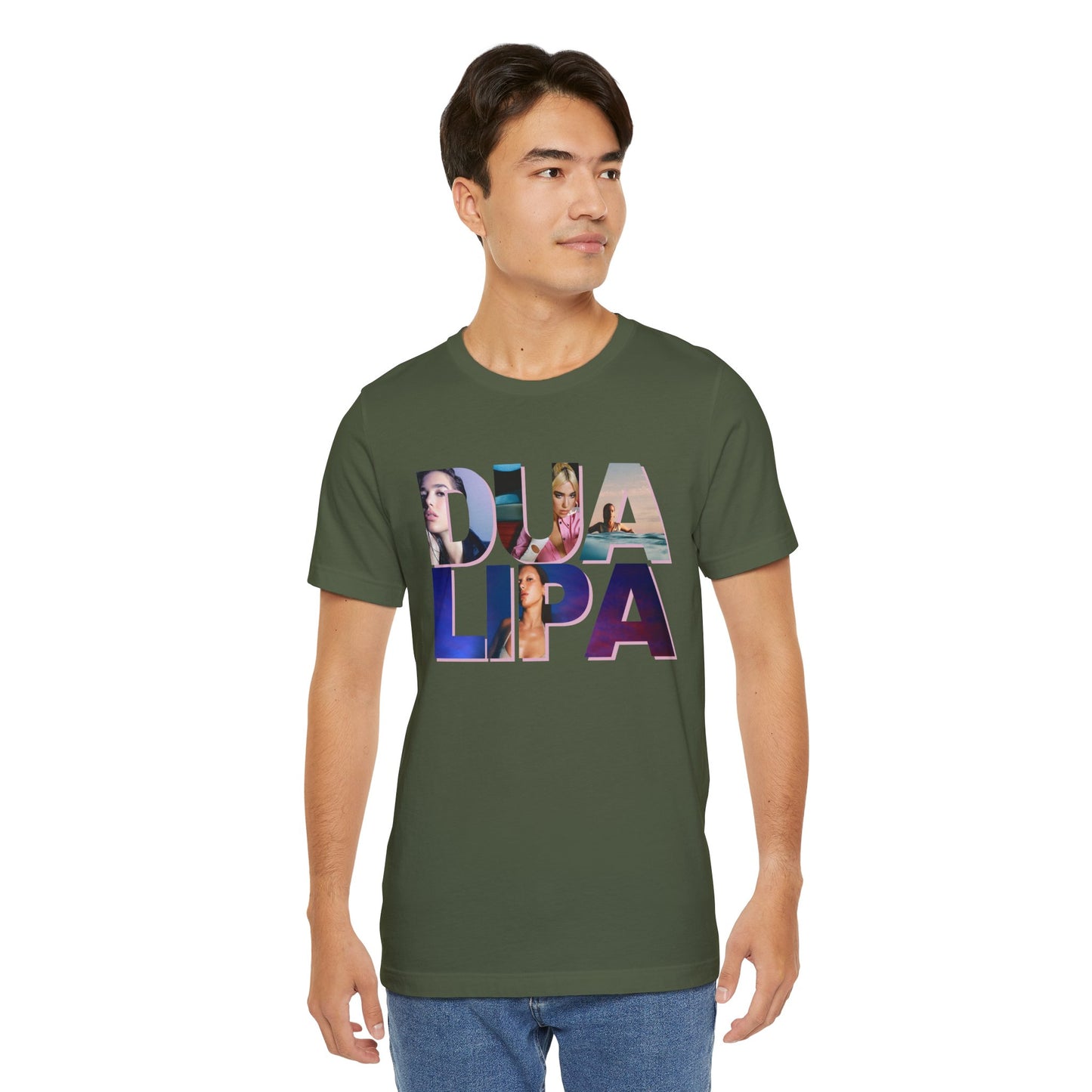 DUA LIPA (Discography - 2024 Radical Optimism Era) Unisex Jersey Short Sleeve Tee