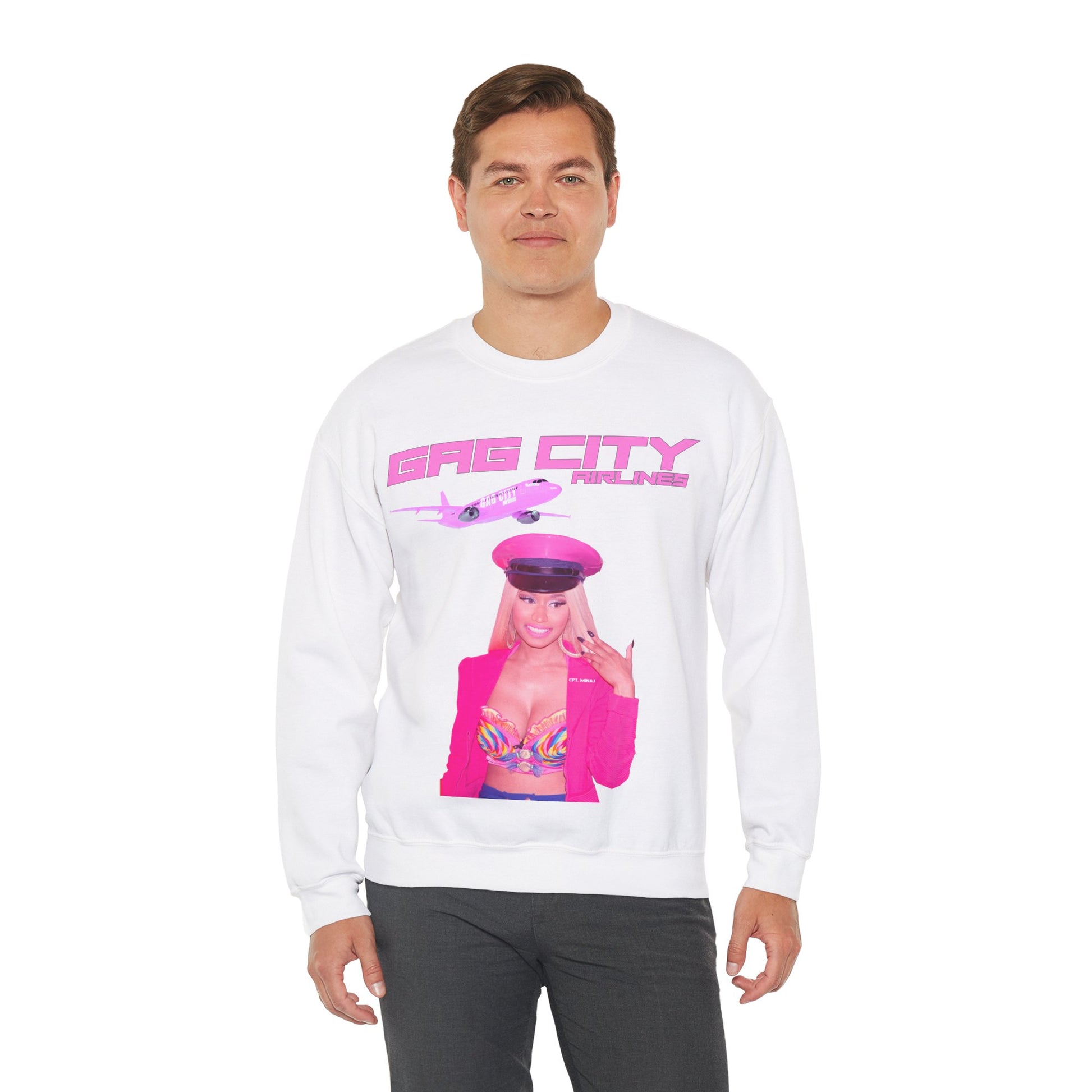 GAG CITY Airlines (Nicki Minaj Pink Friday 2 Tour) Sweatshirt